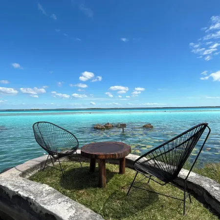Blue Caribe Bacalar Front Lagoon
