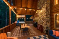 The Hocking House Hot Tub Fire Pit Games -  Ferienwohnungen