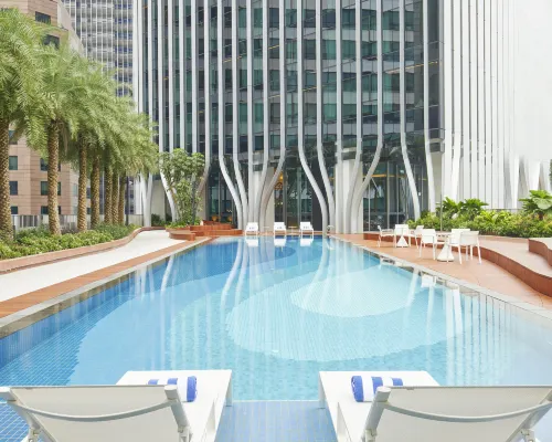 Oakwood Premier Raffles Place Singapore Отели рядом с достопримечательностью «Станция метро Bayfront»