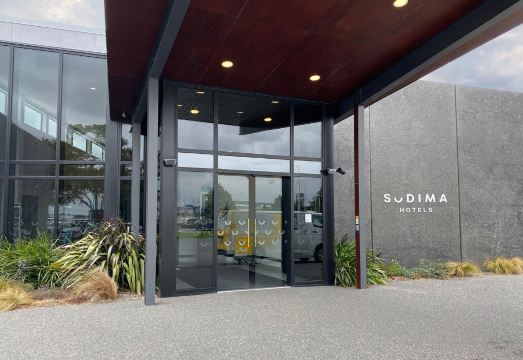 수디마 호텔 크라이스트처치 에어포트의 객실 또는 레스토랑