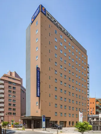 Comfort Hotel Niigata Отели рядом с достопримечательностью «Niigata Nippo Media Ship»