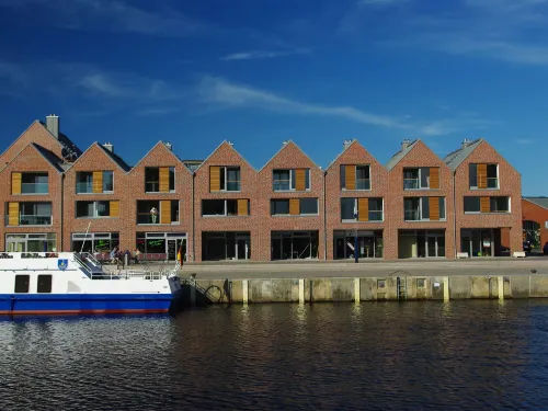 Charmante Ferienwohnung in Wismar am Hafen - 4-Star