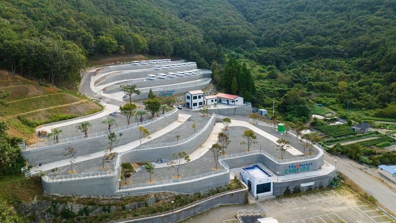 창원 더숨포레스트캠핑장 사진