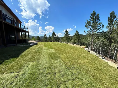 Casa del Sol is a private oasis surrounded by trees near Pactola Lake.