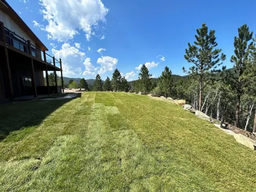 Casa del Sol is a private oasis surrounded by trees near Pactola Lake.