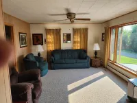 North Fork Flambeau River near Park Falls, 3BR, 1BA country home, on ATV route.