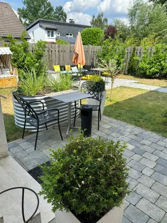 Villa at Steinhuder Meer -DZ-Azur-(40m2) with pantry-kitchen, garden, Wlan