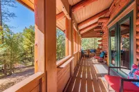 Private Log Cabin in 10 Acre Forest