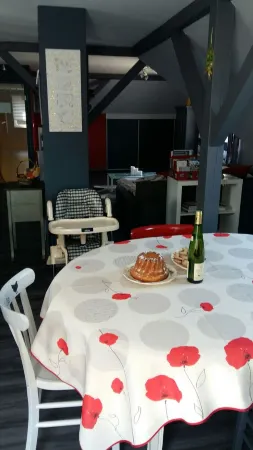 Vineyard flower Eguisheim quiet, 3 min walk from the center