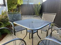 Henderson House Eureka.  Centrally located stylish home with all amenities.