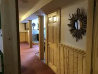 Comfortable apartment with spectacular mountain and ocean views.
