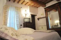 House with garden in a stone farmhouse