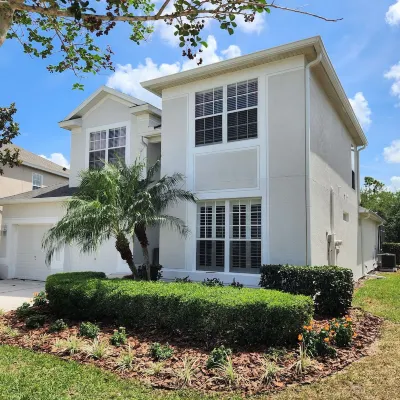 Luxury Windsor Hills 4 Br 5BA Pool Home 2.5 Miles to Dsny w/ Office