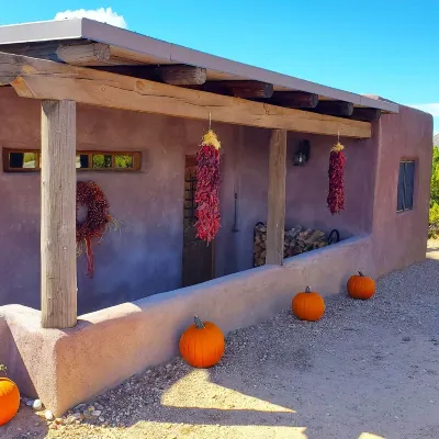 ADOBE CASITA ON ART GALLERY COMPOUND