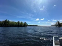 Charming 2-bedroom cabin with WiFi, AC in wonderful Hayward Wisconsin Hotels in Hunter