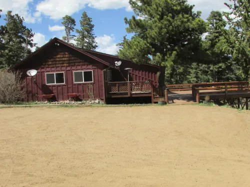Sit on Your Deck in an Alpine Forest & Next to Mountain Stream
