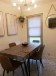 The Urban Boho Charmer with Private Backyard, BBQ & Hammock