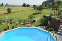 Apartment "Landliebe" with pool and sauna use on a restored 3-sided courtyard