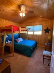 Adorable and bright lake house!  Retro feel all the modern amenities