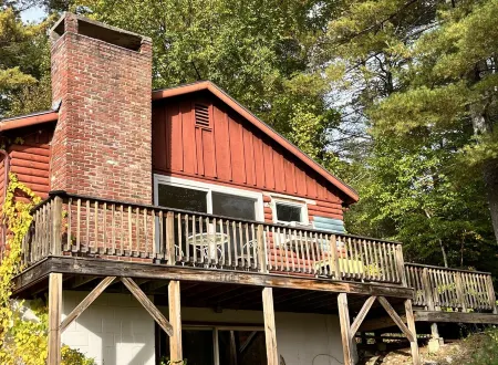 Grandmas Cottage on the River and the Rail Trail in Wolfeboro