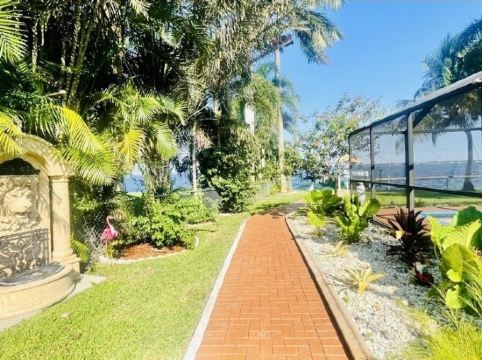 Waterfront House with Heated Pool, Jacuzzi & Private Dock