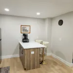 Cozy King suite at the Heart of Towson.