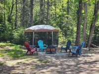 New Cabin on Pennamaquan River. Relax in comfort and privacy .