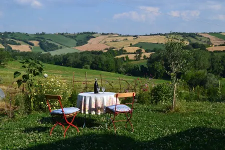 Apartment in the newly built straw bale house Valle delle Rose -