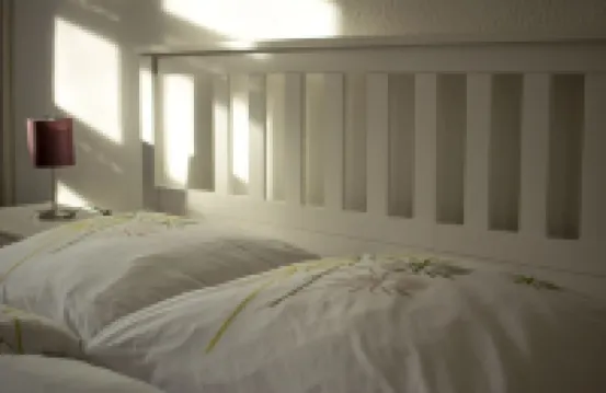 In the Center of Quedlinburg, Quiet and with a View of the Garden and Parking Space