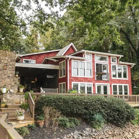 Beautiful Charlotte Lake Wylie Waterfront Bungalow Отели в г. Стил Крик