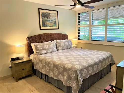 *Walk to Beach* Kamaole Sands Inner Courtyard, Ground Floor, Smart TV