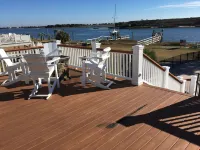 Beautiful ICW views!  Private pier, pool, hot tub, fire pits, and more! Hotels in Holden Beach