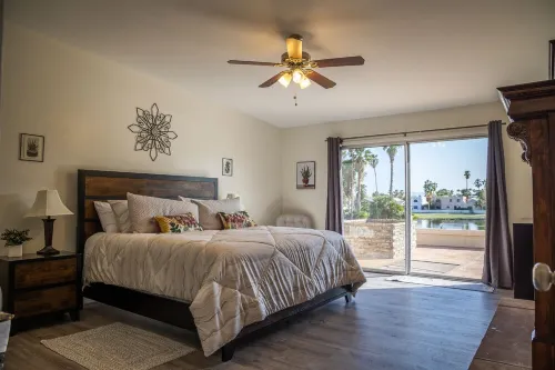 Great open one-story home for family entertaining. Relaxing back concrete porch.