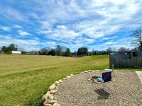 Peaceful Farmhouse Retreat: Hot Tub & Meadow Views. Zero Pet Fee!