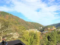 K's House Hostels - Hakone Yumoto Onsen - vue sur la montagne