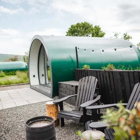 Black Knowe, Luxury Glamping Pods, Ballycastle