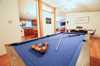 Infinity game table, Shuffleboard, Pool table! Come enjoy the amenities.