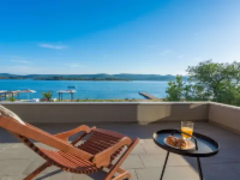 Villa in Turanj with Stunning Sea Views