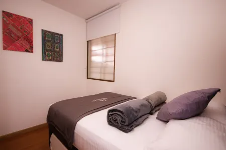 Apto Plaza Principal, Vista Embalse, Frente Autobús