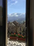 Hotel Villa San Fedele - Bergblick