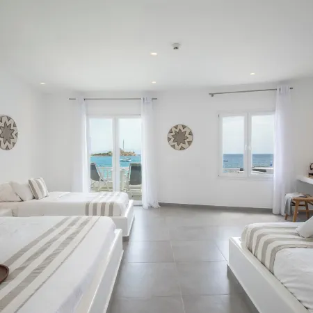 Acrogiali Beachfront Hotel Mykonos Отели рядом с достопримечательностью «Пляж Платис-Гиалос»