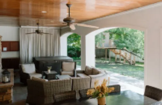 Hot Tub, Pool, and Outdoor Entertainment Area - Spacious Oasis