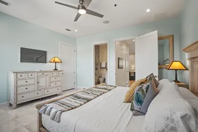 Luxe Villa Steps from Ocean w/ Bikes + Game Room
