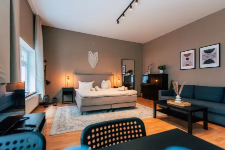 Luga Homes - Chausseehaus Отели рядом с достопримечательностью «Зоопарк Лейпцига»