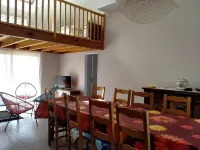 5-minute walk from the beach, quiet villa with garden. Home sweet home!