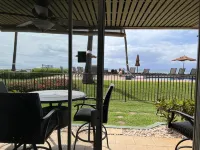 Hale Kai #116 Oceanfront Condo, just steps to the beach, pool and BBQ!