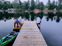 Classic Maine Cabin, Private Waterfront Easy Access to Nearby Amenities Hotels in Windham