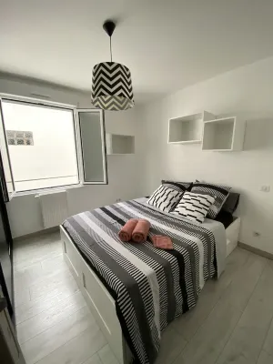 Charming T4 with wifi 5 min walk from town center and 10 min from the beach