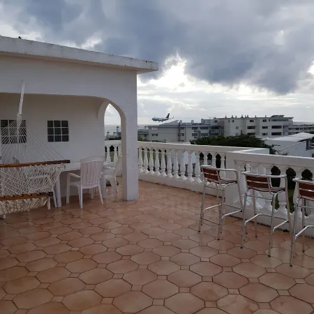 Aloha Penthouse apartment in the heart of the Maho entertainment area.