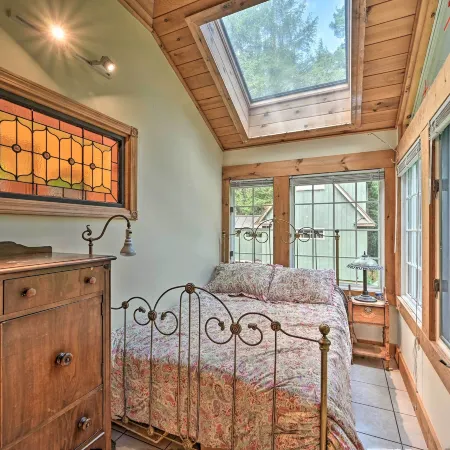 Beautiful Jay Peak Home Near Creek and Waterfalls!